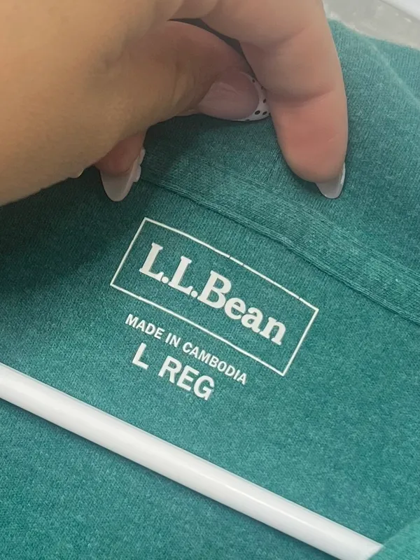 L.L.Bean Shawl Collar Pullover Top Womens Large Teal Long Sleeve Casual Layering - Image 4
