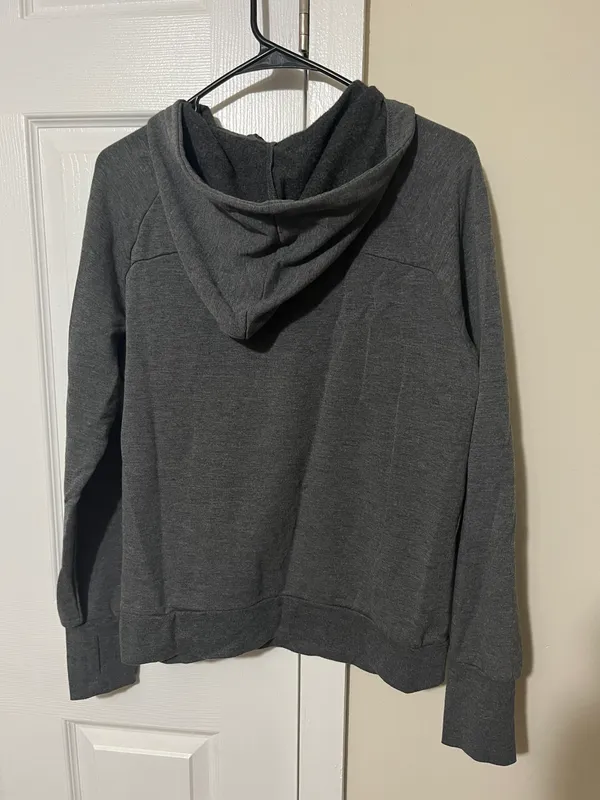 Target Gray Quarter Zip Sweatshirt - Image 2