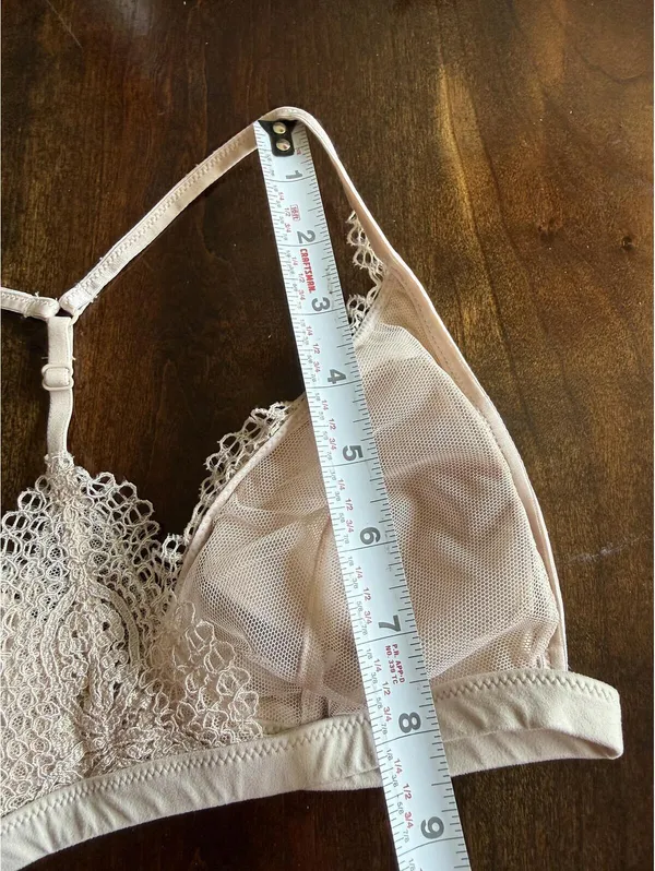 Victoria's Secret Body by Victoria Lace Bralette Cream Size S/P - Image 5