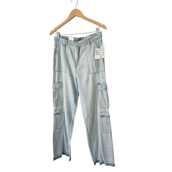 BLANK NYC Franklin High‎ Rise Cargo Pant in Call My Name NEW - Image 4