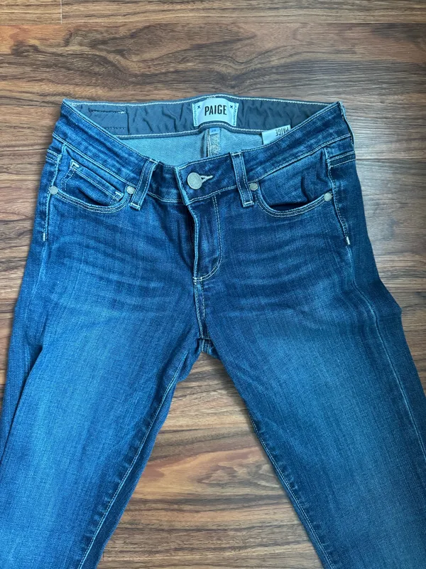 Paige blue bootcut jeans - Image 2