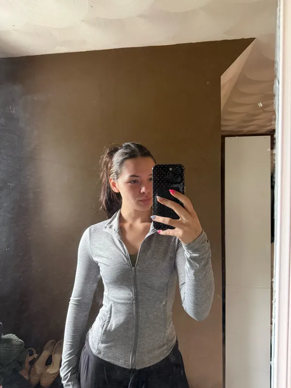 Activewear zip up Gray Size M - Image 2