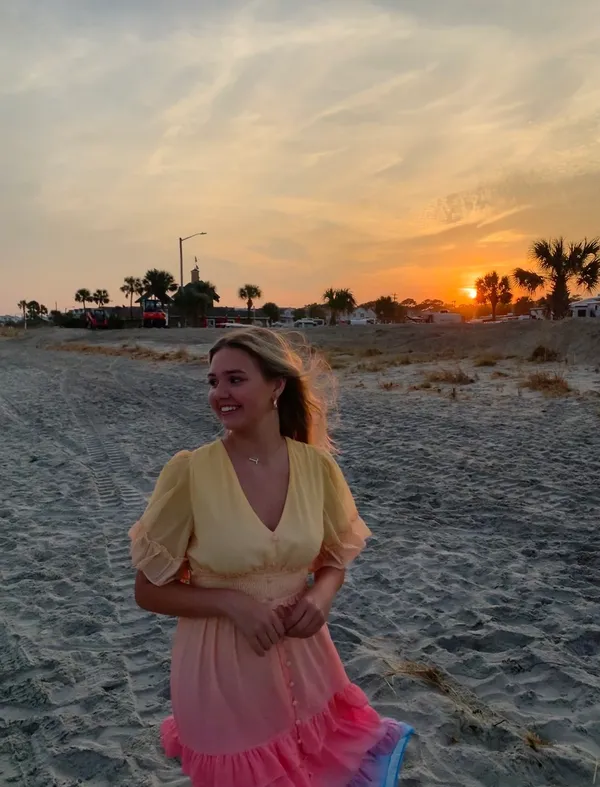 Ombre Sunset Dress - Image 2