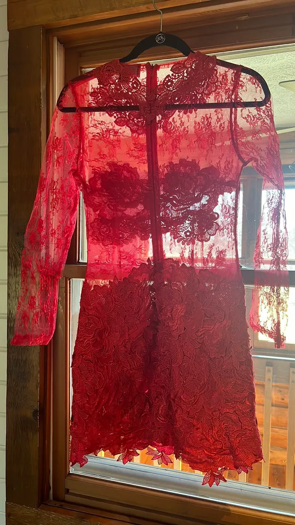 Akira Black Label Lace Mini Dress - Image 3