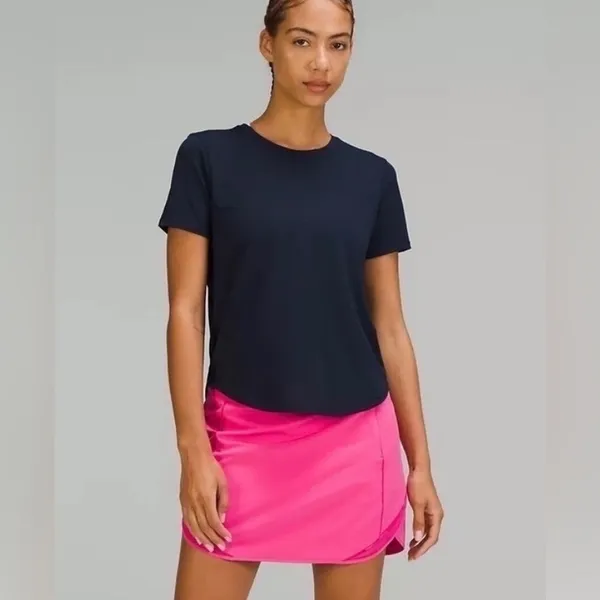 NWT Lululemon Hotty Hot HR Sonic Pink Skirt Size 12 Shorts Underneath - Image 4