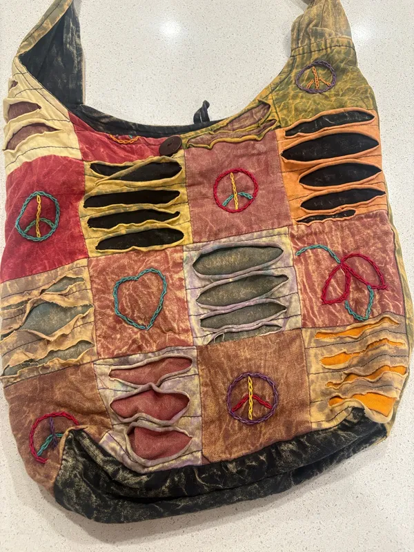 Patchwork multicolor shoulder bag Multiple - Image 2