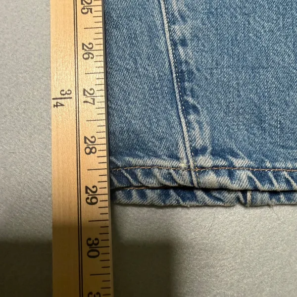 Free People We The Free Eden High Slouchy Flare Jeans Light Blue Denim Womens Size 28 - Image 3