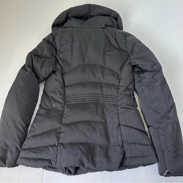 Zara Women’s Down Quilted Anorak Puffer Jacket, XS - Image 3