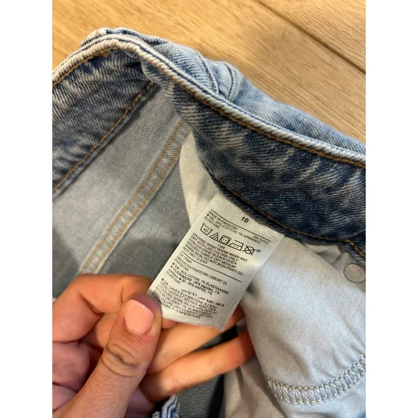 Old Navy OG Straight High Rise Light Wash Teagan Jeans Womens 10 Secret‎ Slim - Image 4