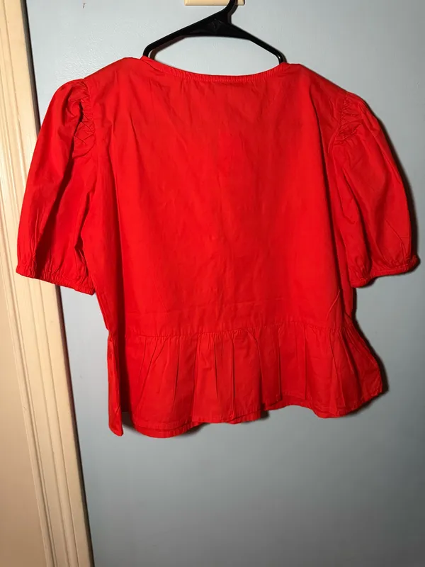 Red Sun & Sam blouse  - Image 5