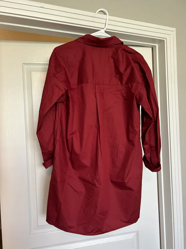 Abercrombie Button Down Shirt Dress - Image 4