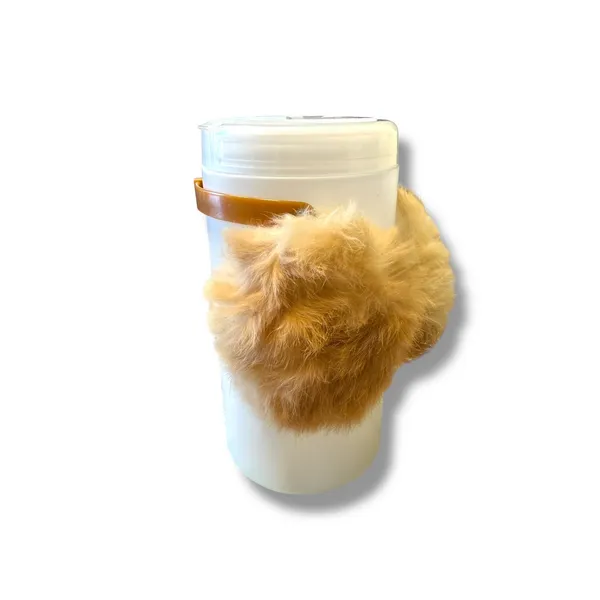 Vintage Rabbit‎ Fur Earmuffs Tan Adjustable Soft Cold Weather Winter Cozy - Image 5