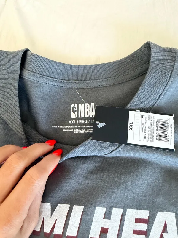 NBA Miami heat graphic tee - Image 3