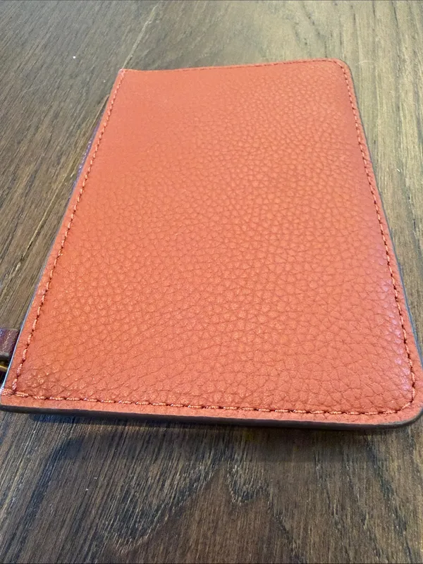 Tory Burch Colorblock Leather Zip Card Holder - C4-077 - Image 3