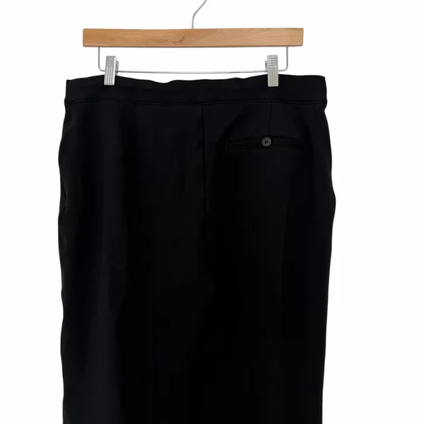 Spanx Black Pull On Wide Leg Pants Sz XL - Image 5