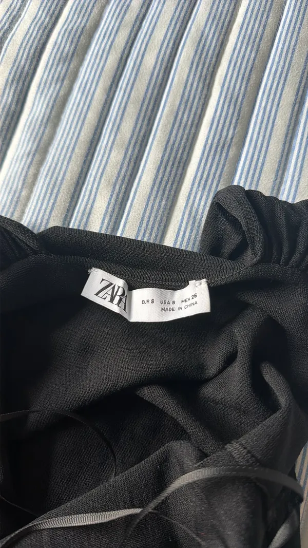 ZARA Black Dress - Image 4