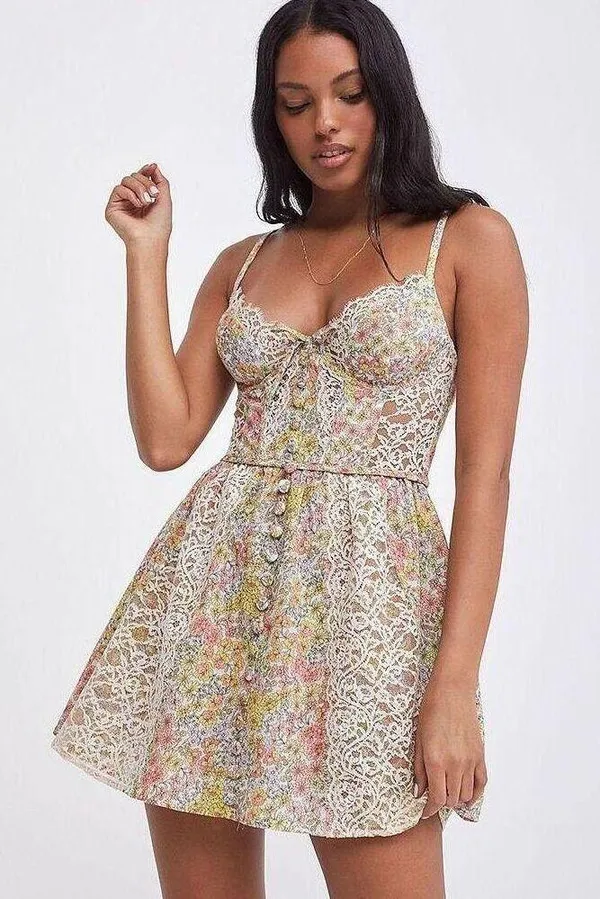 For Love & Lemons Esme Dress - Image 2