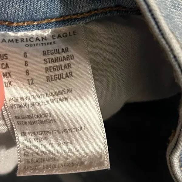 American Eagle Ripped distressed ankle jeggings - Image 4