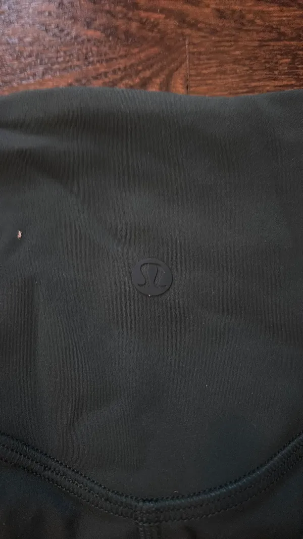 Lululemon Teal/Green Wunder Under Leggings 25” - Image 2