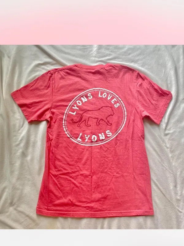 Notre Dame Lyons Hall dorm tee Pink Size M - Image 4