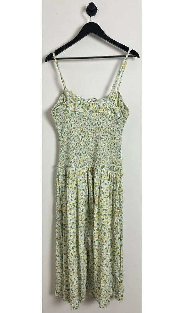 FREE PEOPLE Lavender Daze Dress in Green Combo Size Medium NWT - Image 4