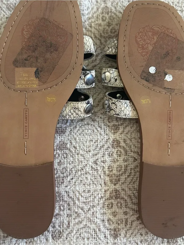 Vince Camuto Vazista Studded Slide Sandals - Image 3