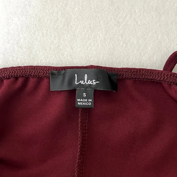Lulus Sweetest Admirer Burgundy Ruched Surplice Maxi Dress - Image 6