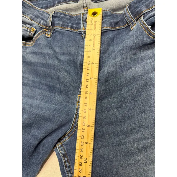 Hollister Mid-Rise Bootcut Jeans W32 Regular Blue Denim 14R 355D3408 - Image 14