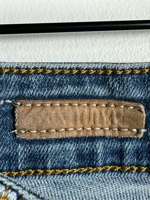 Pilcro Anthropologie High Rise Flare Jeans Womens 25 Medium Wash Stretch‎ Denim - Image 11