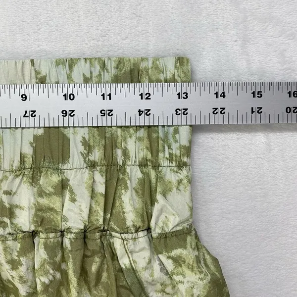 Free People Movement Sz M The Way Home Running Short Sage Tie Dye‎ Green-flawed - Image 2