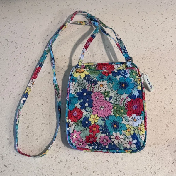 Vera‎ Bradley Ultralight Mini Hipster Floral Crossbody Bag Small Purse ID Window - Image 2