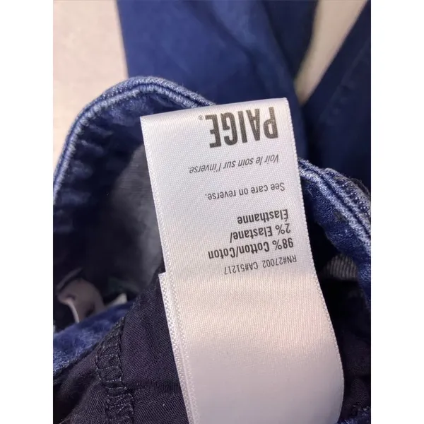 Paige Wide Leg Jeans‎ Women 26 Blue High Rise Trouser Denim - Image 4