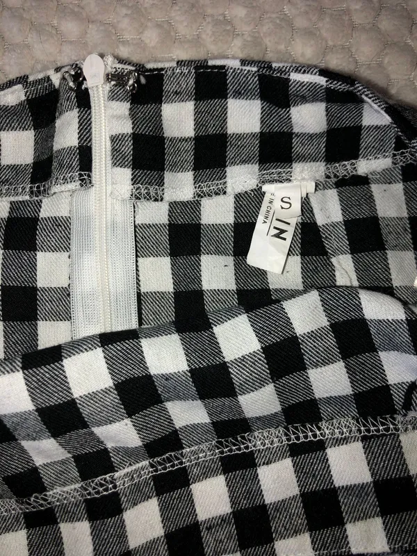 Plaid Mini Skirt - Image 4
