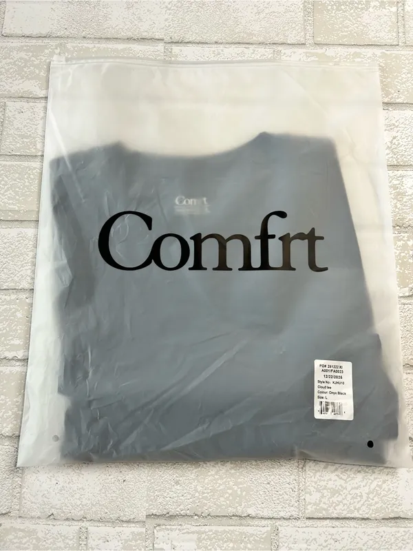 Comfrt Cloud Lounge Onyx Black Tshirt Size Large - Image 2