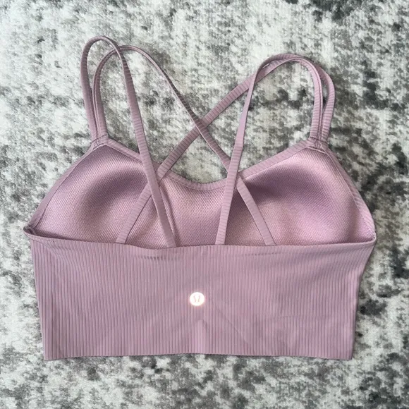 Lululemon Like a Cloud Ribbed Longline Bra *Light Support, B/C Cup - Image 2