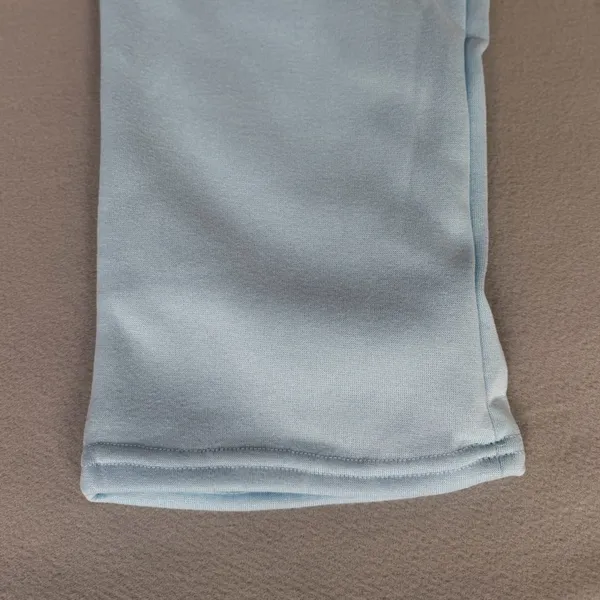 NEW Baby Blue Pull On Waist Open Straight Leg Sweatpants Size XXL #260784 - Image 2