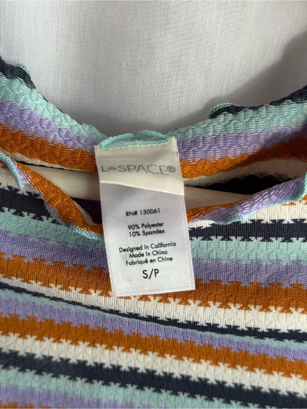 L Space Stripe Crop Top - Image 4