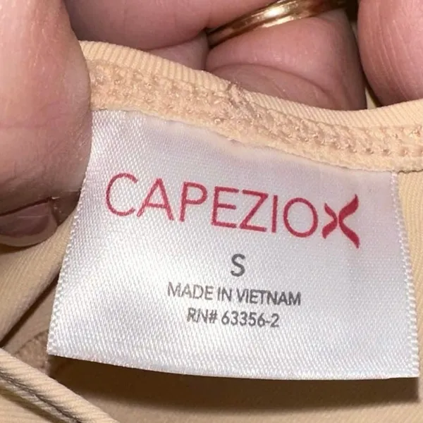 NWOT Capezio Nude‎ Camisole Leotard Bodysuit Small Dance Ballet - Image 4