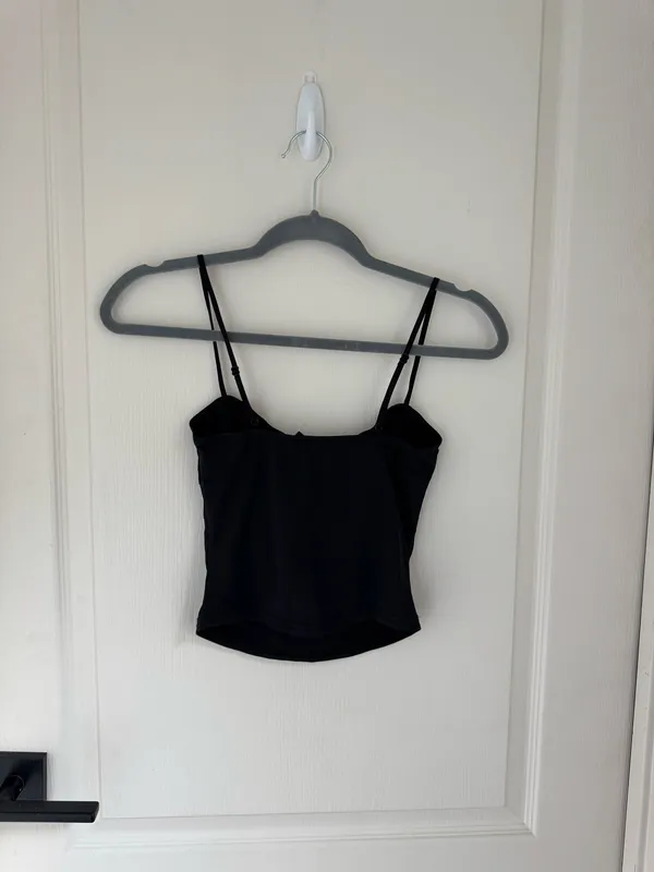 Princess Polly Vihaann Top in Black - Image 2