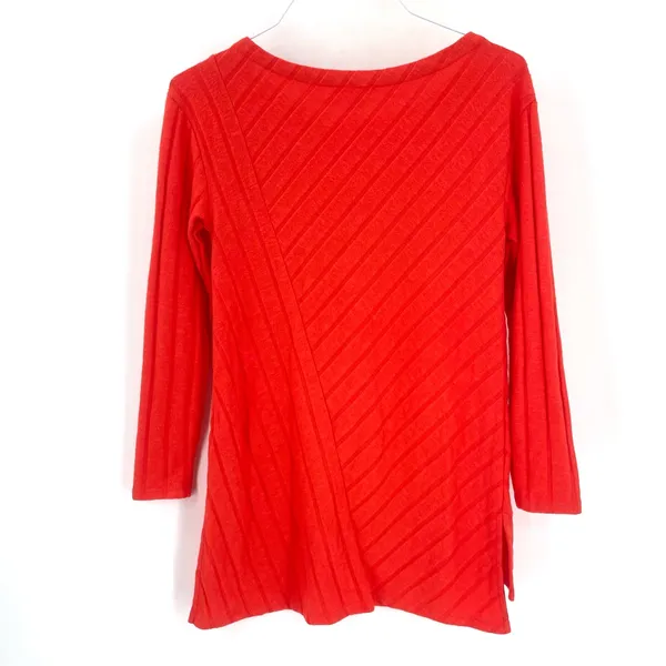 Anthropologie Maeve NWT Devine Classy Casual Asymmetrical Long Sleeve Tunic Top - Image 7