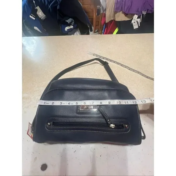 Relic Navy Grained Shoulder Bag NWT - Image 7
