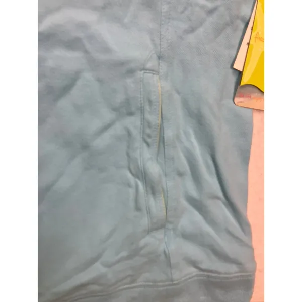 Fresh Produce Full Zip Hoodie Women Small Blue Cotton Blend Starfish‎ Activewear - Image 4