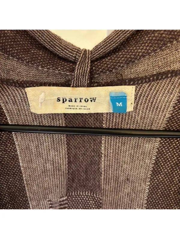Anthropologie Sparrow EUC Women's Brown One Button Cardigan Sweater Size M - Image 2