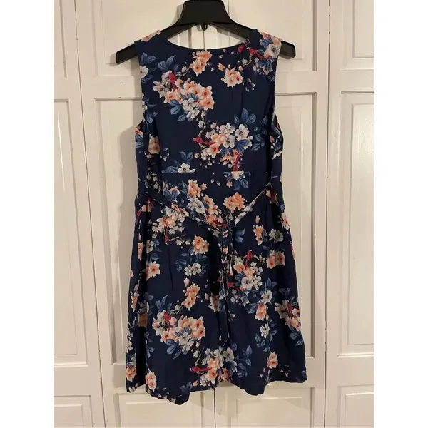 Jojo Maman Bebe maternity blue floral dress - Image 7