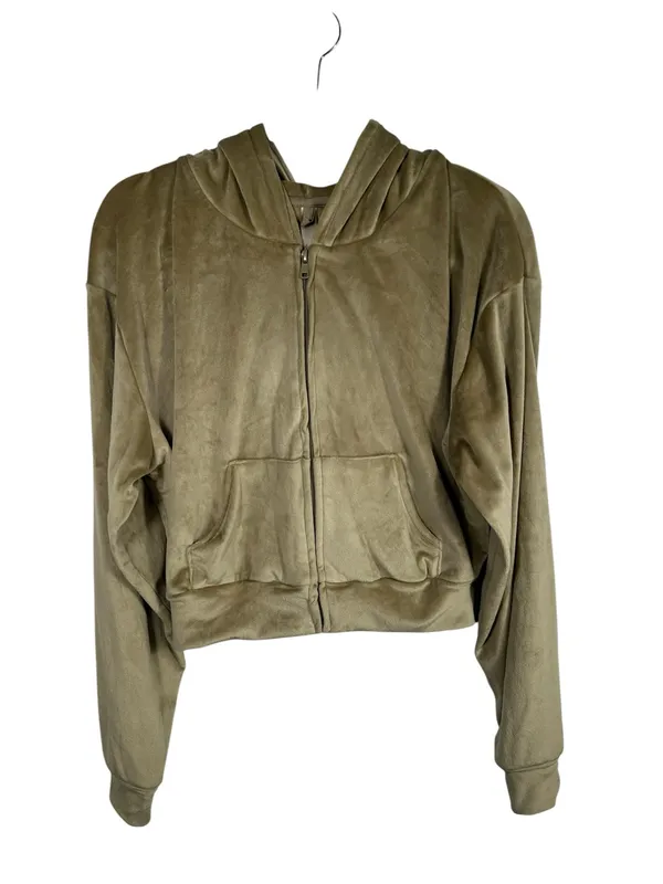 SKIMS Velour Zip-Up Hoodie‎ Size Large Soft Plush Lounge Y2K Athleisure - Image 2