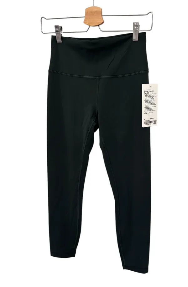 Wunder Train High-Rise Tight 25" Rainforest Green Size 8 NWT - Image 4