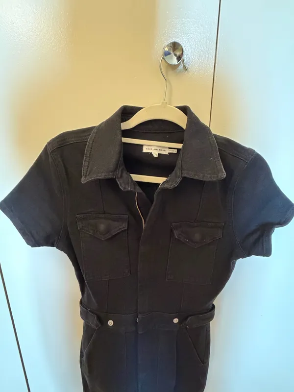 Good American Denim Jumpsuit - Image 2