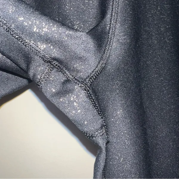 Nike Dri-FIT Gold Flecked Mesh Panel‎ Leggings Size M - Image 5