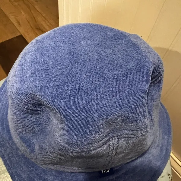 TNA Aritzia Blue Bucket Hat size small/medium - Image 3