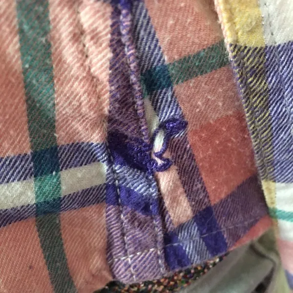 Vintage American Eagle snap down flannel - Image 6